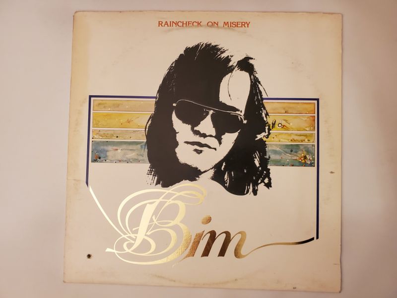 Bim Raincheck on Misery vinyl record